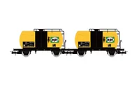 FS, 2-unit set of 2-axle tank wagons "api", ep. IV