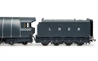 LNER, Class W1 'Hush Hush', 1935 (Double Blast Pipe), 4-6-4, 10000 - Era 3