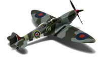 Supermarine Spitfire T9 - PV202 - Aerial Collective - Duxford Airfield