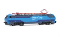 FS, electric locomotive E.402B in new "Intercity Notte" new blue livery, ep. VI