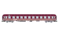 Euro-Express, 3-unit set of couchette coaches, consisting of 1 x Bcm243 + 1 x Bcm246 + 1 x Bvcmz, in purple livery, ep. V-VI