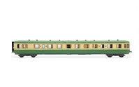 SNCF, diesel railcar RGP I with trailer, green/beige livery, ep. IV, with sound decoder