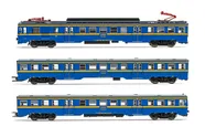 RENFE, coffret de 3 unités, automotrice électrique 440, livrée original bleu/jaune, ép. IV