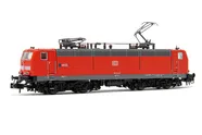 DB AG, locomotora eléctrica clase 181,2, decoración rojo tráfico, con nombre "Mosel", ép. V, con decoder de sonido