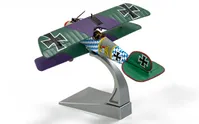 Corgi AA37812 Albatros DV Doppeldecker – Druckgussflugzeuge und Flugzeugmodelle für Kinder ab 14 Jahren, Druckgussflugzeug – detailliertes maßstabsgetreues Modell für erwachsene Luftfahrtsammler