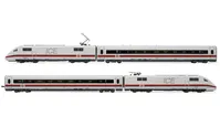 DB, 4-unit set, highspeed EMU ICE 1 class 401, white/red livery, including motorized head, dummy head and 2 intermediate coaches, period IV-V