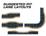 Pit Lane Track (Left Hand) - Includes Sensor