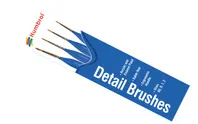 Detail Brush Pack - (Sizes: 00/0/1/2)