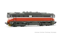 Mercitalia Shunting & Terminal, diesel locomotive class D.753, red/grey livery with white stripes, ep. VI