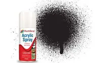 Acrylic Spray: 33 - Black - Matt - (150ml)