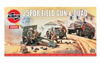 25PDR Field Gun & Quad