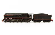 NSW, Dampflokomotive C38 in schwarz/roter Lackierung, Ep. III