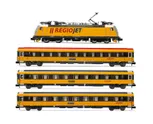 Regiojet, set di 4 unità composto da 1 x locomotiva elettrica classe 386 e 3 x carrozze, ep. VI