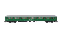 ADIF, 3-unit pack, 2 x J2 wagon + SSV-500 coach, green livery, ep. VI