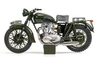 The Great Escape Triumph TR6 Trophy Motorcycle (Weathered) - 1:12 Scale