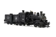 Heisler Dampflokomotive, Modell mit 3 Drehgestellen, „St. Regis Paper #92", Ep. III, mit DCC-Sounddecoder