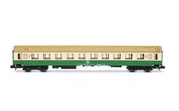 DR, 3-unit set of "OSShD" coaches type B, no. 2/2, consisting of 1 x WR + 2 x B, green/beige livery, ep. IV