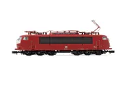 DB, locomotive électrique 103 140, livrée rouge oriental, pantographe unijambiste, ép. IV