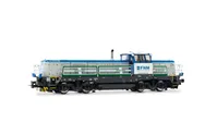 FNM / Trenord, diesel locomotive Effishunter 1000, grey/blue/green, ep. VI, with DCC sound decoder