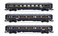 CIWL, 3-unit set of “Sud Express”, set 2/2, consisting of 1 x VPC Étoile du Nord + 2 x WL