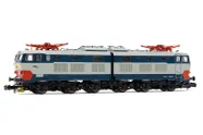 FS, locomotiva elettrica E.656 quarta serie, livrea blu/grigio, ep. IV-V