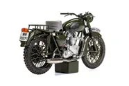 The Great Escape Triumph TR6 Trophy Motorcycle (Weathered) - 1:12 Scale