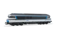 SNCF, 6-axle diesel-electric locomotive CC 72006 "Isabelle", blue/silver/gray livery, ep. V