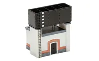 (H0 1:87) Water Tank with small depot below