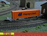 TOUAX, Sffgmss IFA Wagon with 45' Container 'Hapag Lloyd' - Era 11