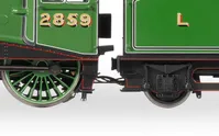 LNER, Class B17/5 4-6-0, 2859 'East Anglian' - Era 3