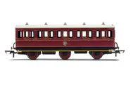 NBR, 6 Wheel Coach, 3rd Class, 1169 - Era 2