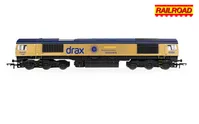 RailRoad: GB Railfreight - Class 66 - 66301 ‘Drax Power Station 50’ - Gold Livery (Drax 50th Anniversary)
