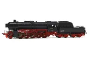 DR, heavy steam locomotive BR 42 with 3 front lights, period III, with DCC sound decoder