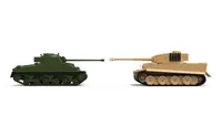 Classic Conflict Tiger 1 vs Sherman Firefly
