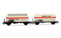 SBB, 2-unit set of 2-axle gas tank wagons "WASCOSA", ep. V