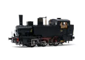 FS, locomotiva a vapore Gr. 835, fanali elettrici, pompa Westinghouse piccola, ep. III-IV