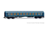 DR, 4-unit set of "Tourex", no. 2/2, consisting of 1 x WR + 1 x SD + 2 x WLAB, blue livery, ep. III