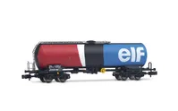 SNCF, 4-axle tank wagon, "Elf" livery, ep. IV