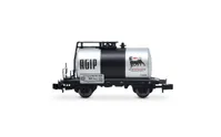 FS, 2-unit set of 2-axle tank wagons "Agip", silver livery, ep. III-IV