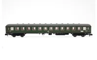 DB, 4-unit pack coaches, 1 x Am, 2 x Bm, 1 x ARm217, blue resp. green livery, period IV