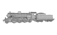 FS, Dampflokomotive Gr. 685, 2. Serie, mit kurzem Kessel und Öllampen, Ep. III