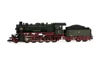 P.St.E.V., steam locomtive G 12, 3-dome boiler, green/brown livery, period I, with DCC sound decoder