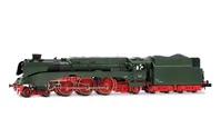 DR, steam locomotive class 18 201, coal tender, 1st original livery (green without decorative line), ep. III, with sound decoder
