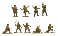 WWII U.S. Paratroops 1:72