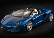 Lamborghini Aventador LP 700-4 Roadster - Blu Monterrey (metallic blue)