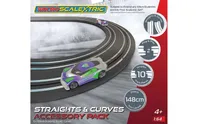 Micro Scalextric Track Extension Pack - Straights & Curves
