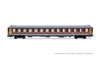 FS, UIC-X 1979 coach for the transport of prisoners, red/grey livery, ep. IV-V