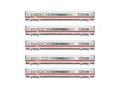 DB AG, 5-tlg. Set Zwischenwagen für ICE-1 HL1752 (2 x 1. Klasse + 3 x 2. Klasse), „Interlaken“