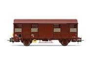 Coffret De 2 Wagons SNCF Fermés à 2 Essieux Kv Permaplex, Avec Volets Ouverts N A P945612c945613 Coffret De 2 Wagons SNCF Fermés à 2 Essieux Kv Permaplex, Avec Volets Ouverts N A P945612c945613