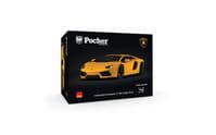 Lamborghini Aventador LP 700-4 Kit jaune métallique 1:8 Pocher